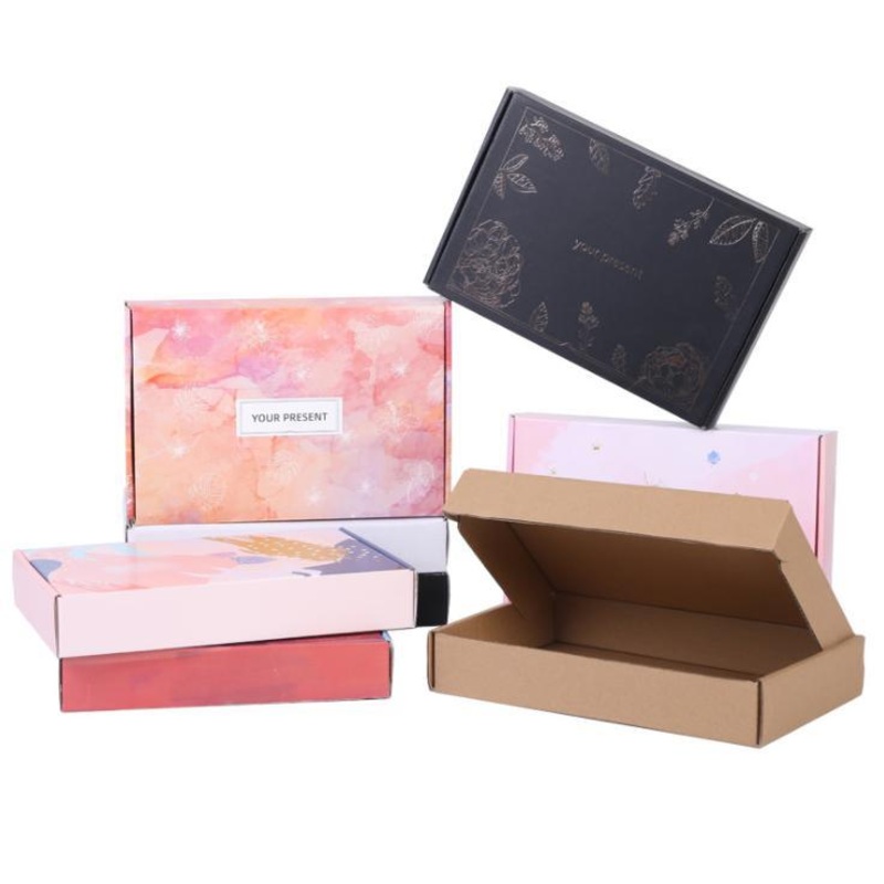 Custom Color Printing Corrugated Cardboard Packaging Shipping Mail Box Tuck Box – Box and Gift Box price