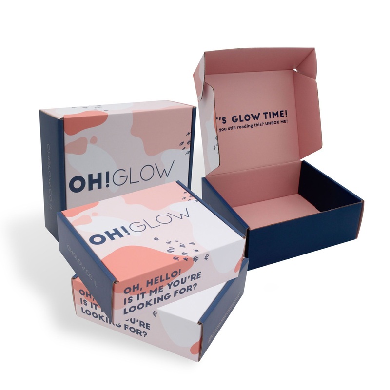 Custom Logo Luxury Best Blue Cardboard Shopping Box for Shoes Flower Wig Packaging with Logo Printing Subscription Box – Custom Shipping Boxes and Paper Boxes price