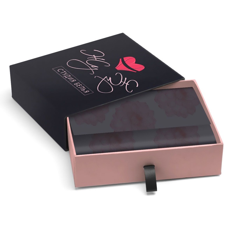 Embalagens PARA Cueca Lingerie Packaging Paper Box with Your Own Logo – Paper Box and Clothes Boxes price