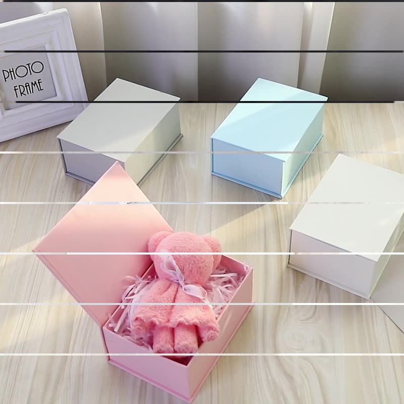 Paper Luxury Gift Jewelry Box Packaging Skin Care Packaging Gift Paper Box with Insert Luxury Scented Candles with Gift Box Drawer Book Shape Perfume Box – Skincare Flip Portable Gift Box and Perfume Bottle Box price
