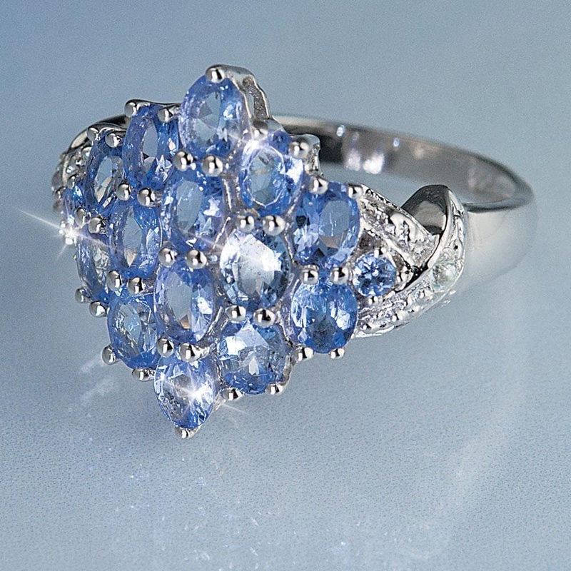 Tanzanite Cocktail Ring 5