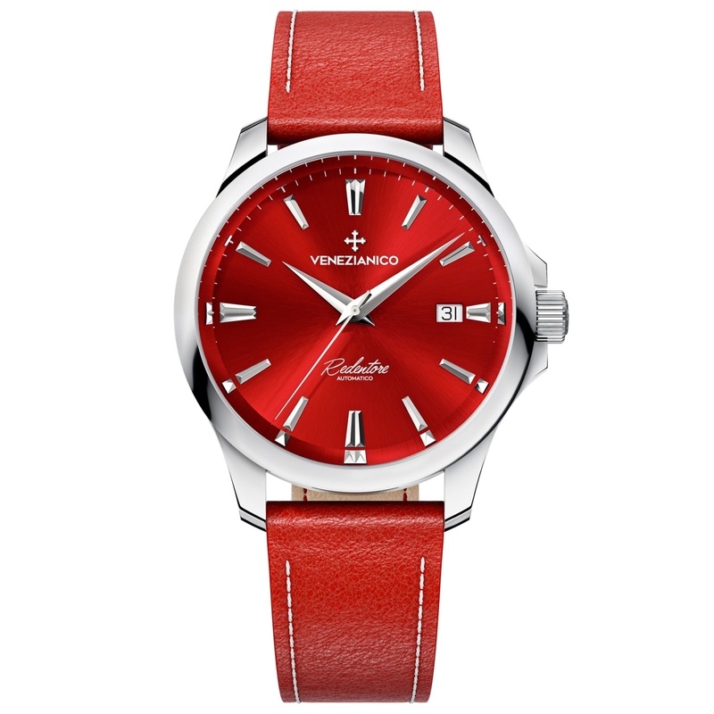 Venezianico 1221503 Redentore 40 Men’s Red Watch