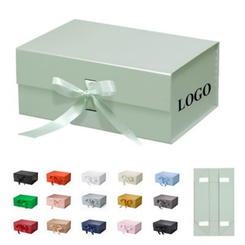 Wholesale Magnetic Gift Box with Ribbon Pouch for Jewelry – Paper Box and Custom Printed Boxes price
