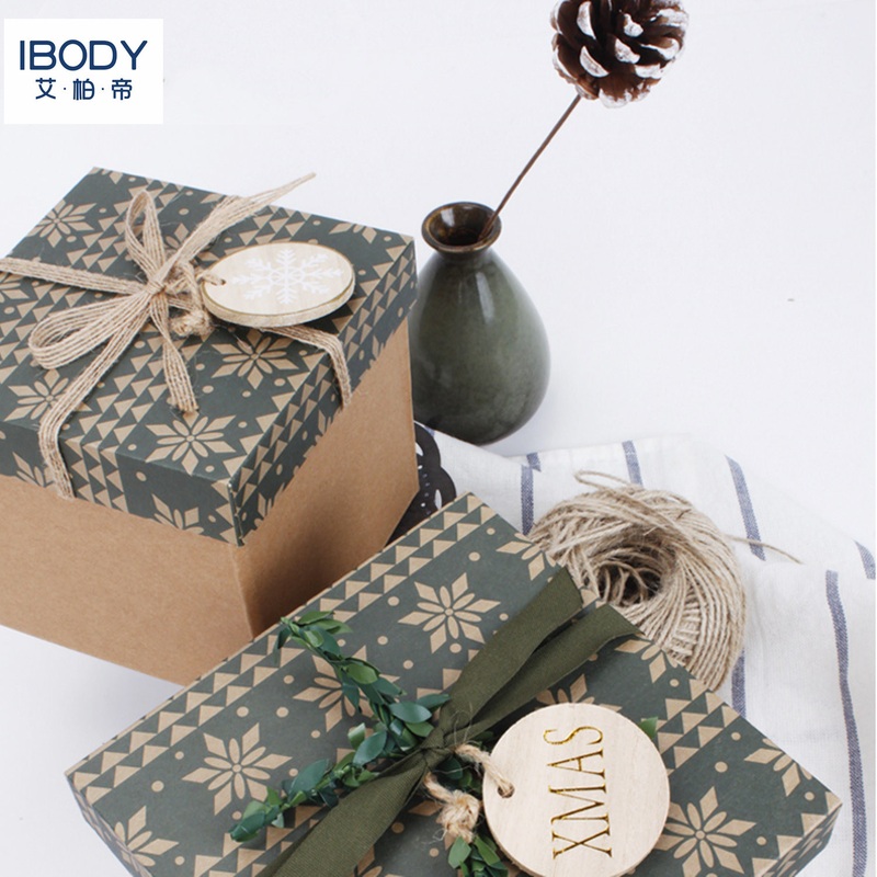 Wholesale Premium Kraft Paper Present Boxes Christmas Folding Gift Box – Carboard Box and Paper Box price