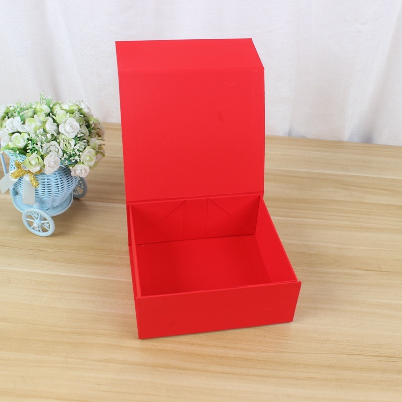 Custom Logo Printed Paper Rigid Cardboard Ribbon Magnetic Closure Foldable Gift Boxes – Folding Box and Foldable Box price