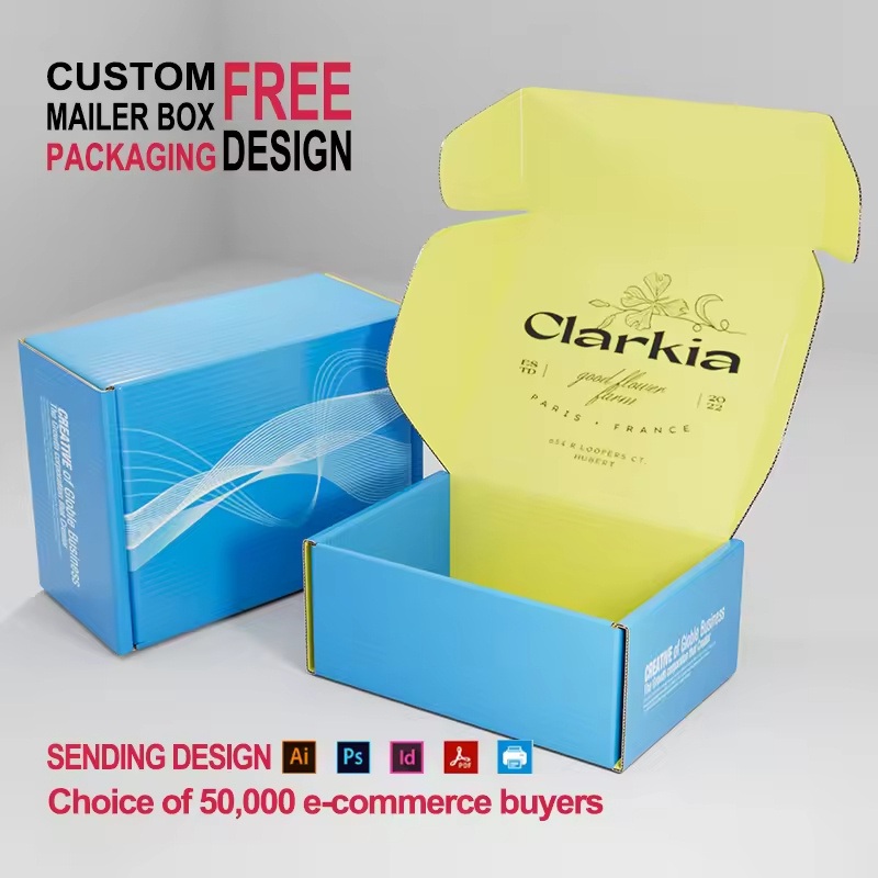 Custom Printed Recyclable Packaging Shipping Clothing Gift Paper Mailer Box – Paper Boxes and Paper Mailer Box price