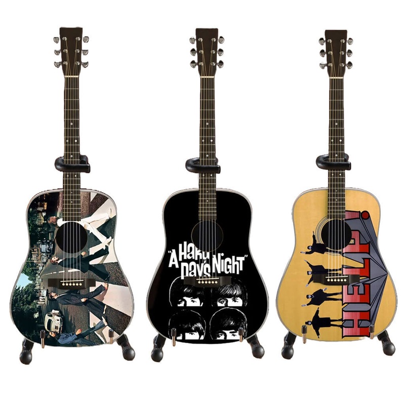 Fab Four Classic Albums Acoustic Guitar Models – Set Of 3