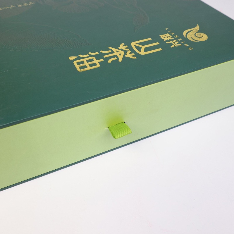 Luxury Custom Drawer Pull-out Gift Box with Hot Logo Printing – Tea Gift Box and Custom Box price