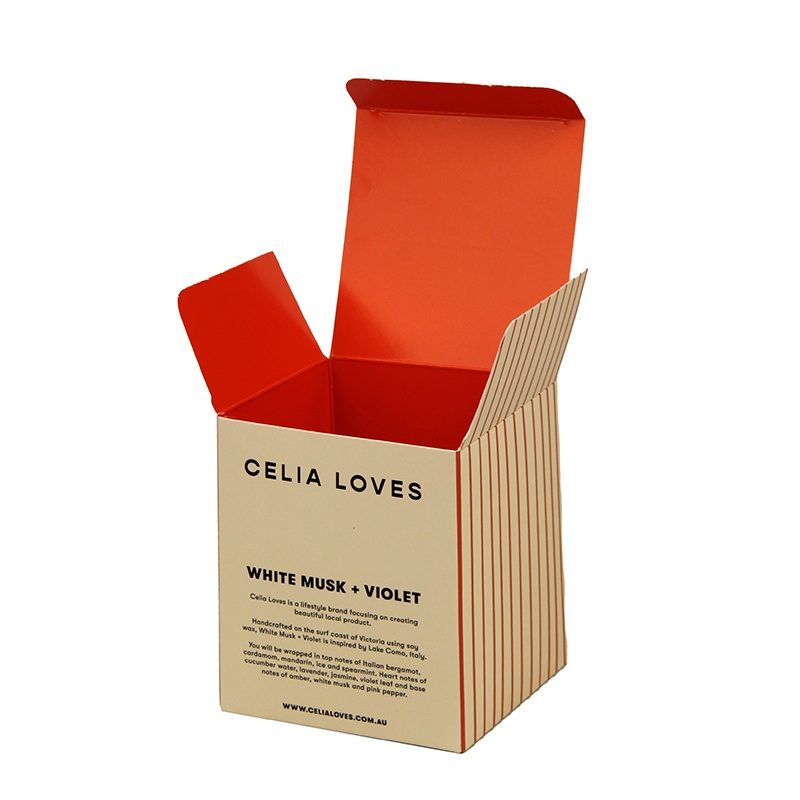 Custom Design Paper Box for Candle Packaging – Paper Box and Kraft Paper Box price