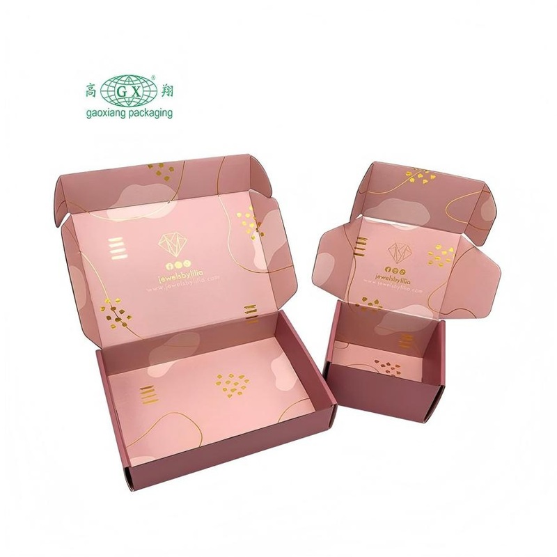 Custom Logo Luxury Shipping Box Corrugated Mailing Packaging Personalized Gift Box – Corrugated Shipping Box and Custom Clothing Box price