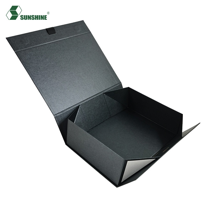 Custom Luxury White Magnet Paper Foldable Magnetic Closure Gift Boxes with Ribbon – Paper Box and Packaging Box price