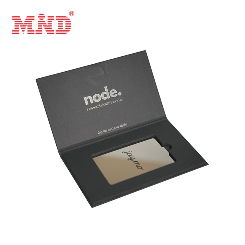 Custom Magnetic Cardboard Paper Membership Dual Card Holder Packaging Box Magnet VIP Credit Cards Gift Boxes – Cards Box and Metal Card Box price