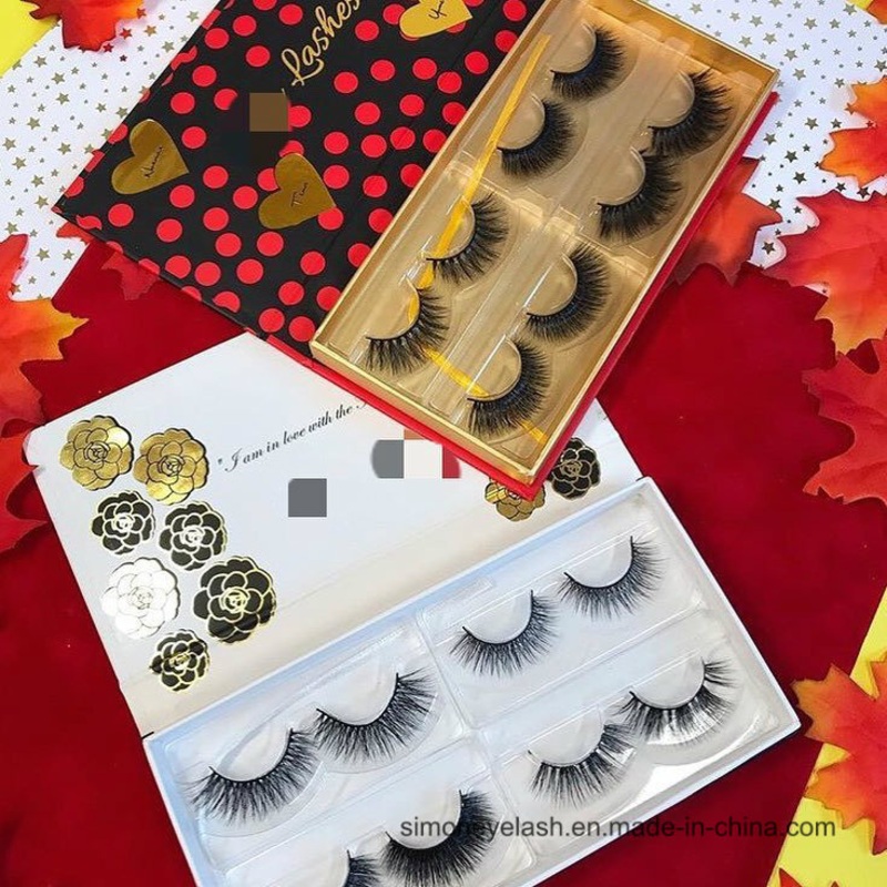 Hot Selling Eyelash Box Custom Label Black Eyelashes Packaging Box – Paper Box and Eyelash Box price