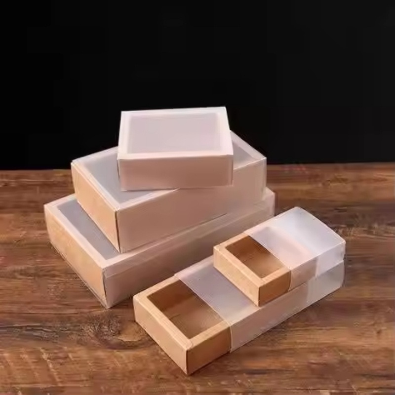 Paper Packaging Box with Clear Plastic PVC Window for Cosmetic – Jewelry Gift and Beauty Products price