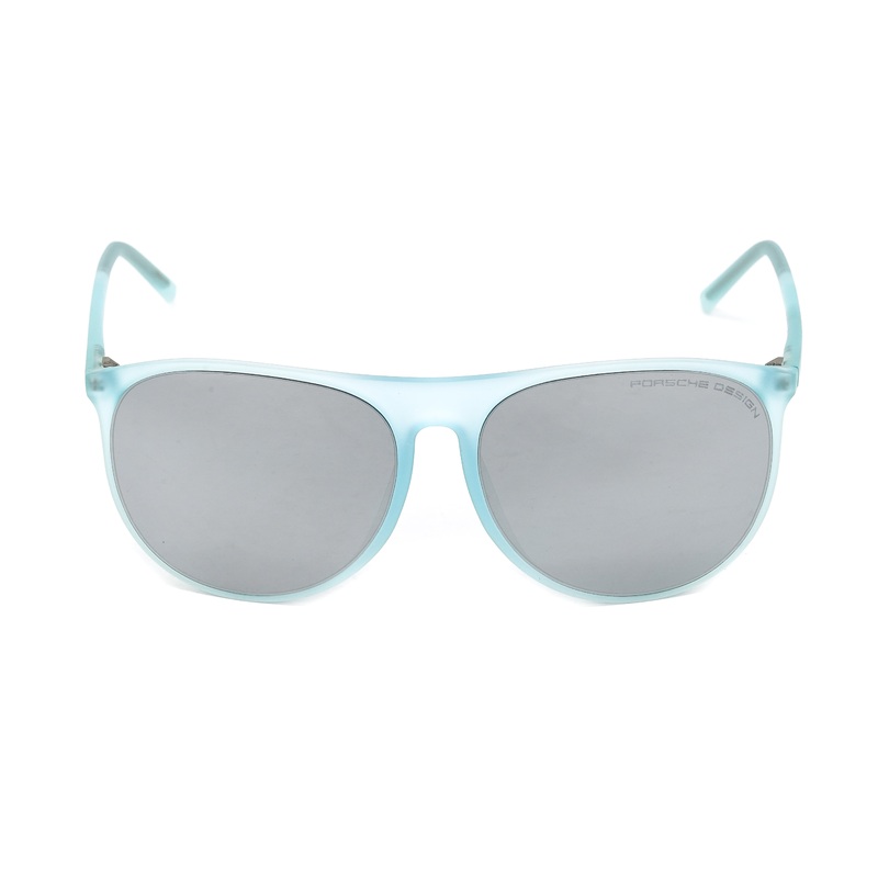 Porsche Design Unisex Sunglasses Pilot Grey Mirror Lenses  P8596 D
