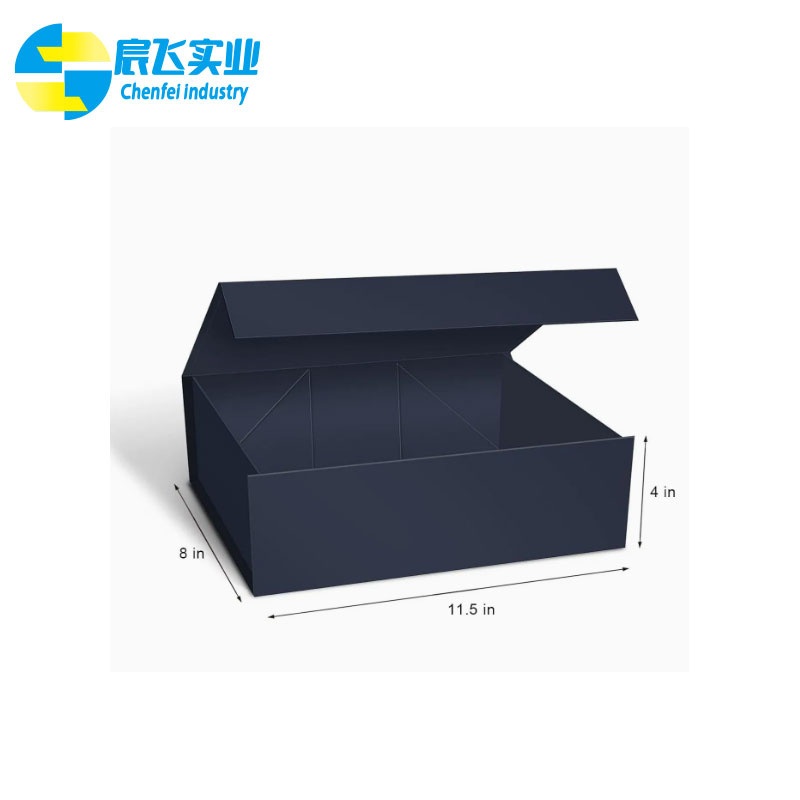Premium Navy Blue Magnetic Box with Subtle Sheen Finish – Classic Box and Navy Blue Box price
