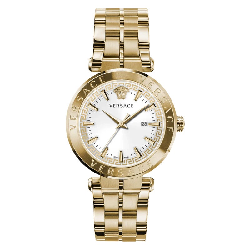 Versace Men’s Watch Aion 44mm White Gold VE2F00521
