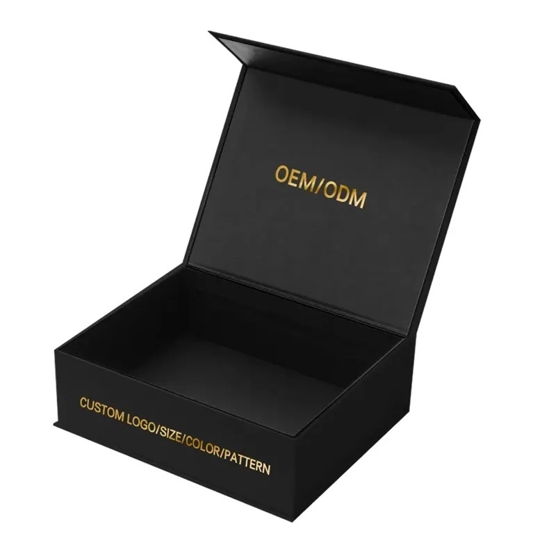 Custom Logo Recyclable High-End Folding Packaging Paper Box Cardboard Rigid Folded Magnetic Gift Box for Embossed Sponge Socks – Magnetic Gift Box and Paper Gift Folding Boxes price