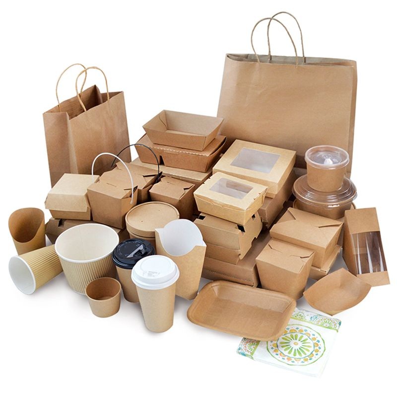 Disposable Takeaway Biodegradable Printed Paper Box Fast Food Packaging – Food Packaging and Paper Food Box price