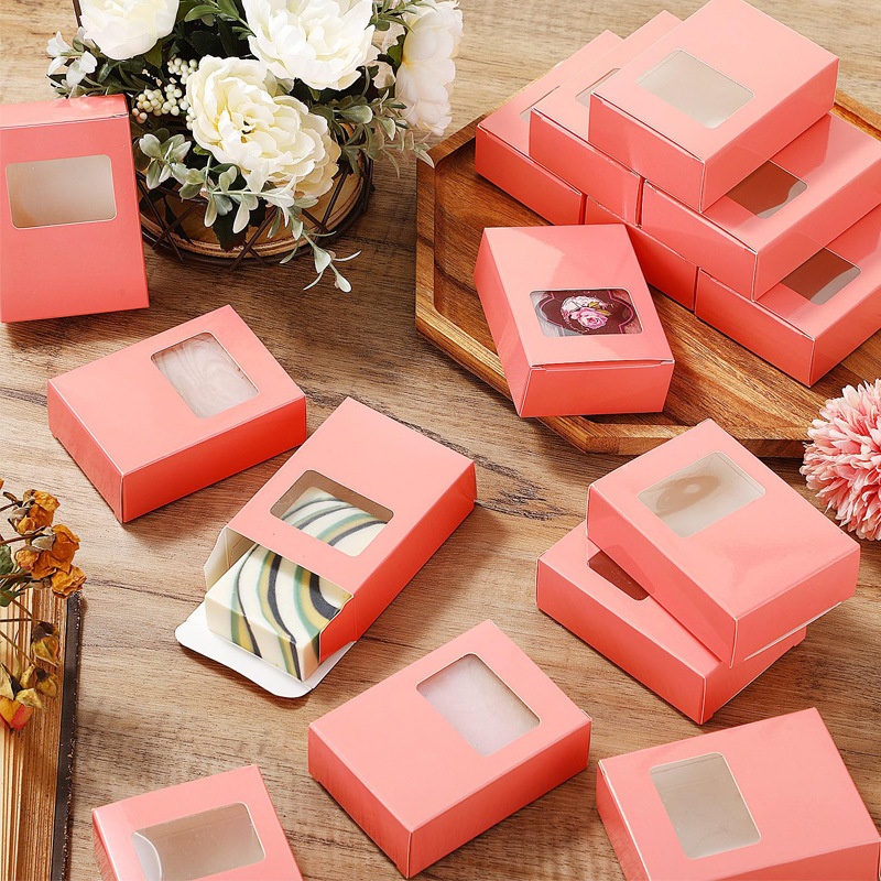 Free Sample Factory Directly Supply Custom Packaging Bar Soap Box with Window Paper Packaging for Soap Perfume – Paper Box and Packaging Box price
