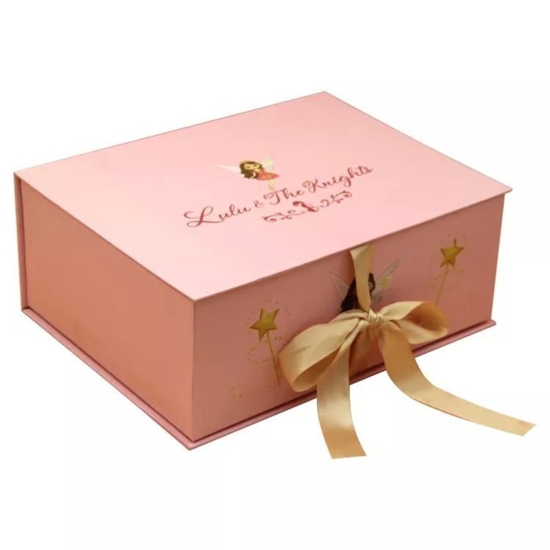 High End Folding Apparel Gift Box with Ribbon Custom Luxury Wedding Dress Shirts Shoes Magnetic Packaging Boxes Baby Clothes – Folding Package Paper Boxes and Gift Magnetic Box price
