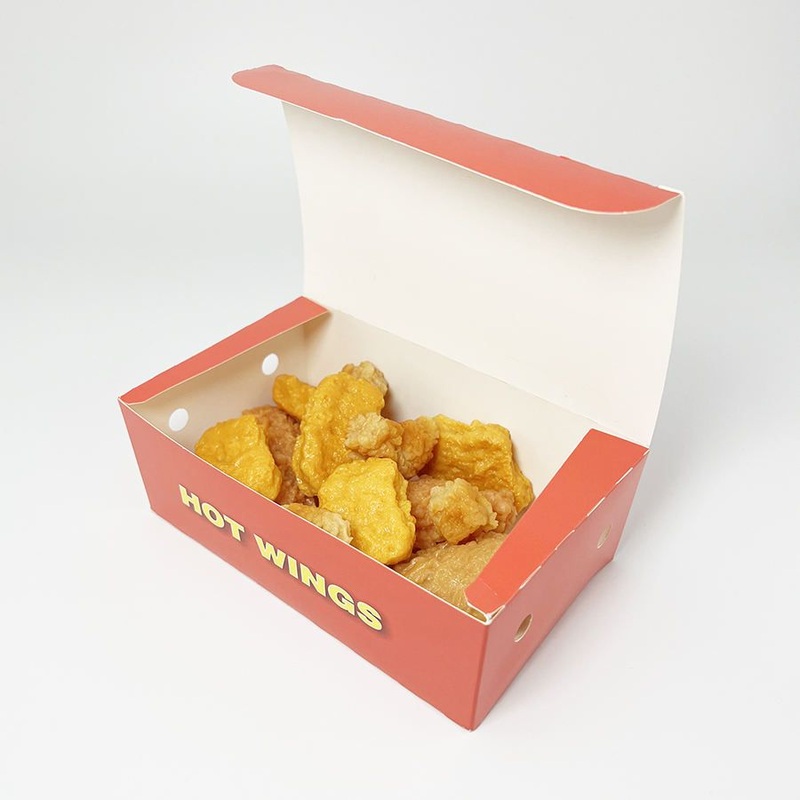 Hiqh-Quality Wholesale Kraft Paper Fried Chicken Box Biodegradable Snack Paper Box – Kraft Paper Box and Fried Chicken Box price