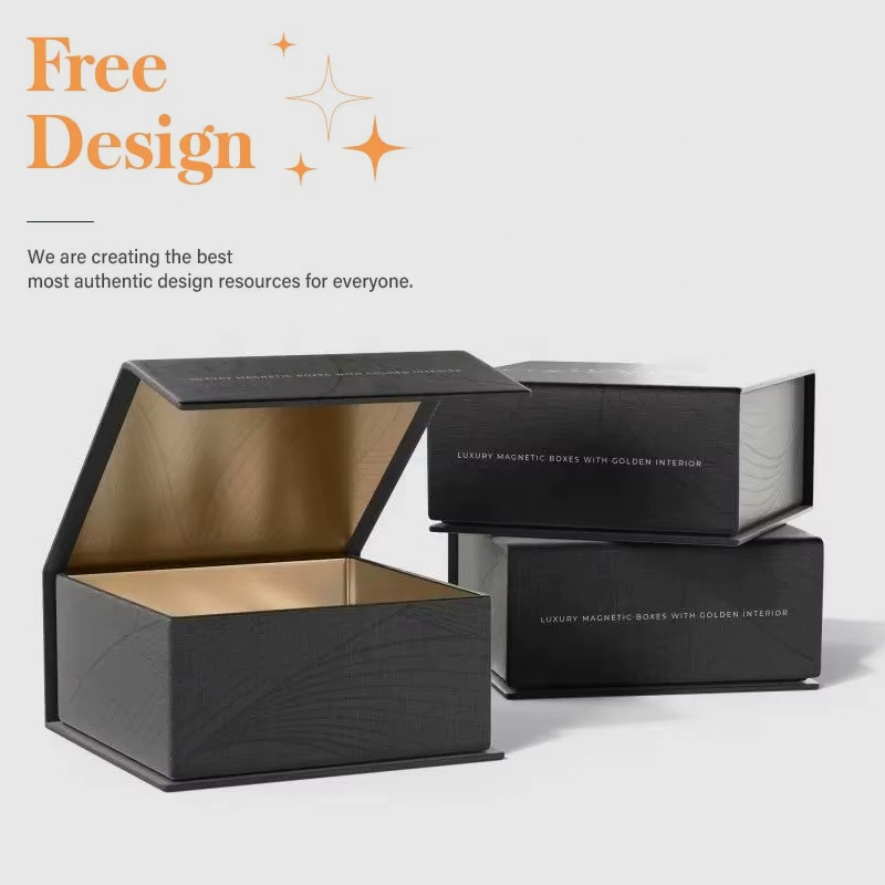 Hot Sale Cardboard Packaging Magnetic Paper Box Folding Magnet Packaging Gift Box – Packing Boxes and Custom Box price