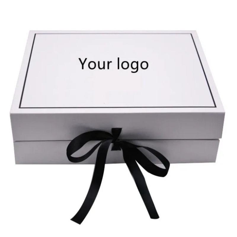 Hot Sale High-End Magnetic Closure Gift Box with Ribbon for Elegant Presentations – Paper Box and Packaging Box price