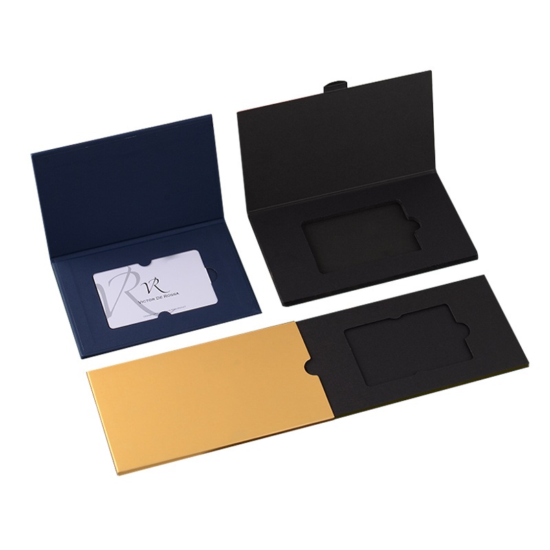 Luxury Custom VIP Credit Card Holder Magnet Packaging Wedding Gift Card Box – Card Box and Gift Card Box price