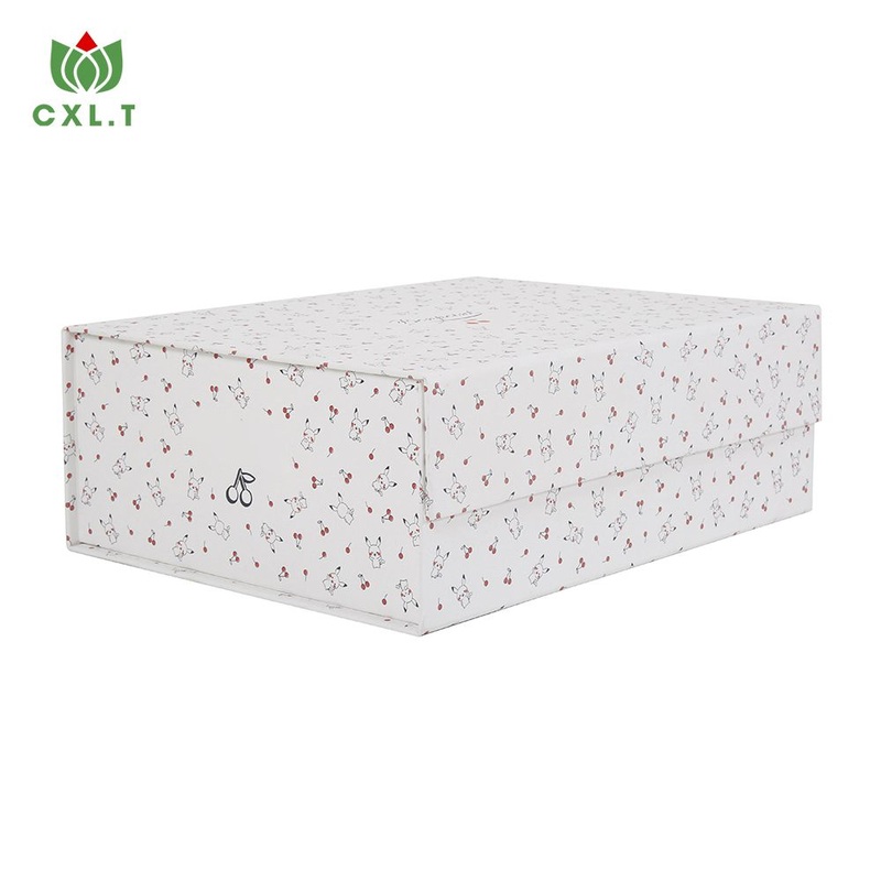 White Magnetic Lid Rectangle Rigid Packing Cardboard Watch Cosmetic Perfume Jewelry Storage Gift Paper Folding Box – Folding Box and Gift Paper Box price