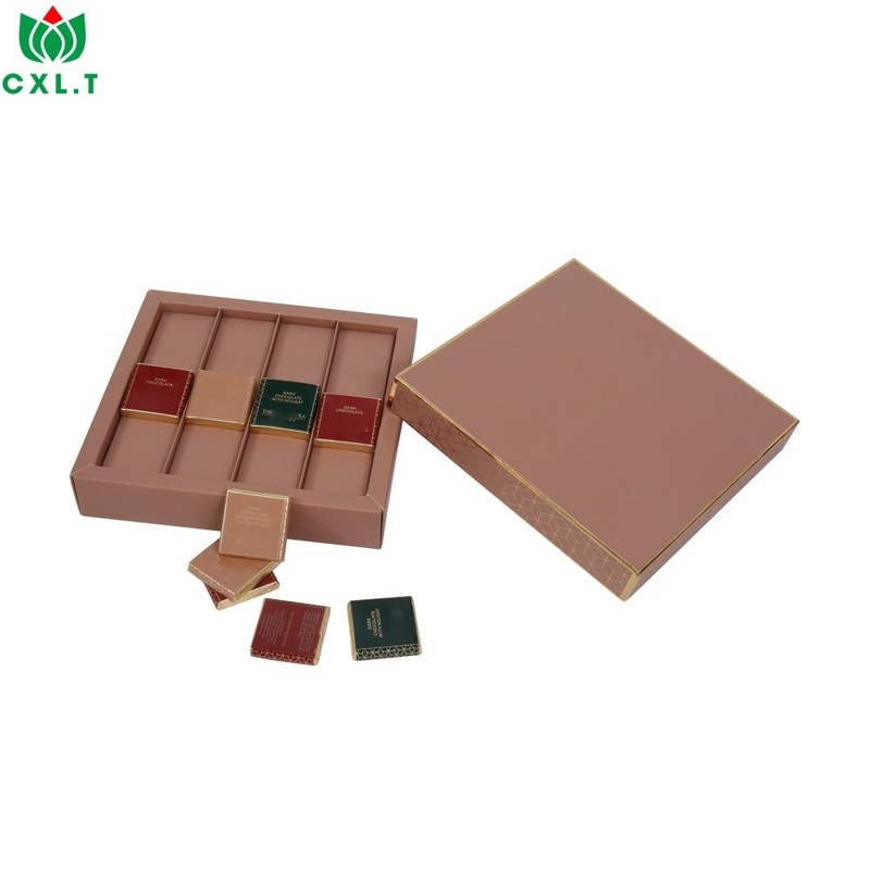 Custom Empty Sweet Candy Kraft Paper Food Grade Gift Packaging Chocolate Box – Chocolate Box and Packaging Box price
