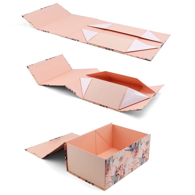 Custom Logo Toy Clothes Electronics Shoes Cosmetic Foldable Packaging Paper Box Collapsible Decorative Gift Boxes – Gift Box and Storage Box price