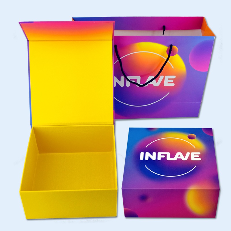 Custom Low Price Color Printed Magnetic Clamshell Cardboard Regid Gift Box – Gift Box and Custom Box price