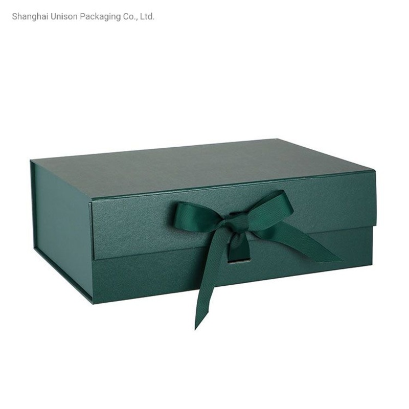 Customize Large Black Foldable Magnetic Closure Luxury Gift Cardboard Shipping Paper Box for Clothes – Cardboard Box and Custom Box price