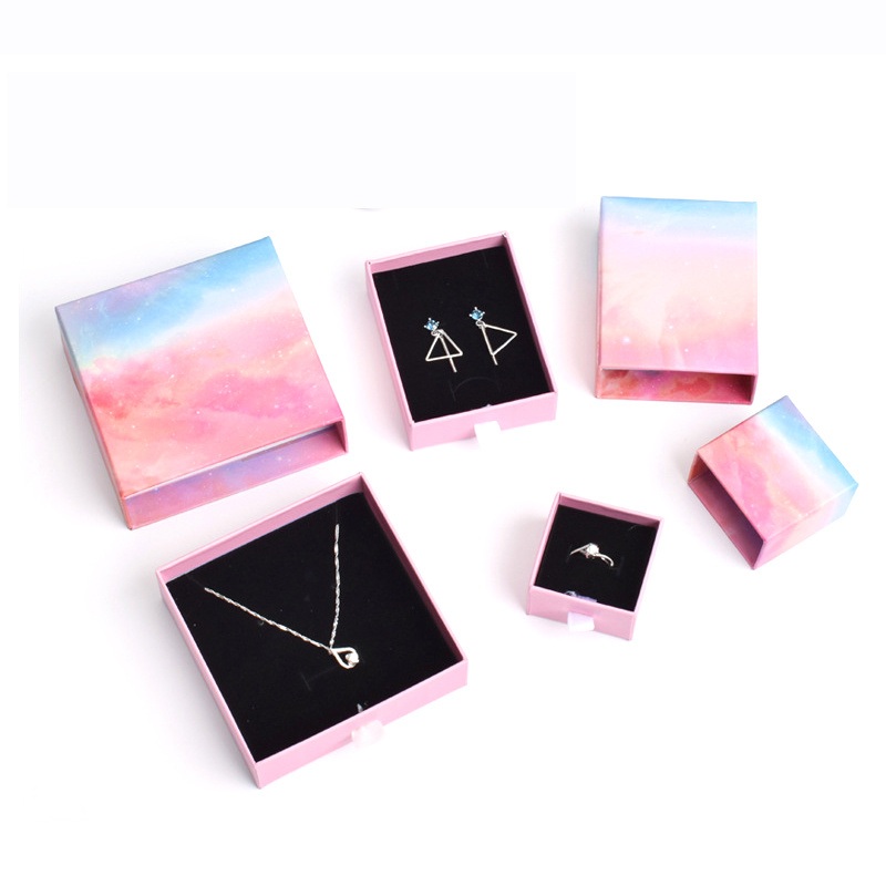 Hard Rigid Recycle Style Cardboard Jewelry Packaging Sliding Gift Paper Drawer Box – Folding Package Paper Boxes and Gift Magnetic Box price