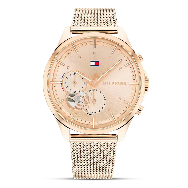 Tommy Hilfiger Quinn Rose Gold Dial Ladies Watch | TH1782486