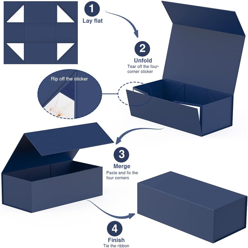 Best-Selling Magnetic Closure Foldable Gift Box – Multi-Event Holiday Packaging – OEM Foldable Box and Magnetic Gift Box price