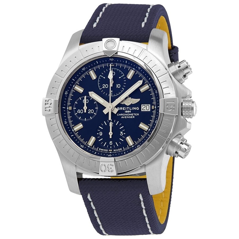 Breitling Avenger Chronograph Automatic Blue Dial Men’s Watch A13385101C1X1