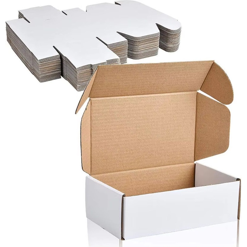 Corrugated Box Packaging White Folding Shipping Kraft Paper Mailer Box – Kraft Paper Mailer Box and White Folding Shipping Box price