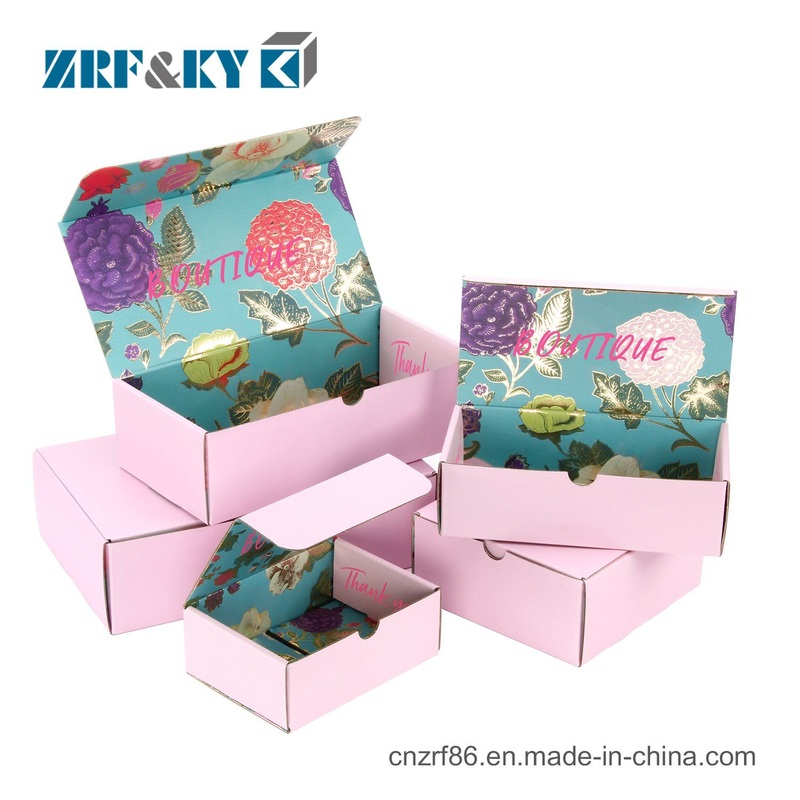 Custom Brand Logo Design Printed Folding Mailer Packaging Paper Mailer Case Corrugated Shipping Box – Corrugated Box and Carton Box price