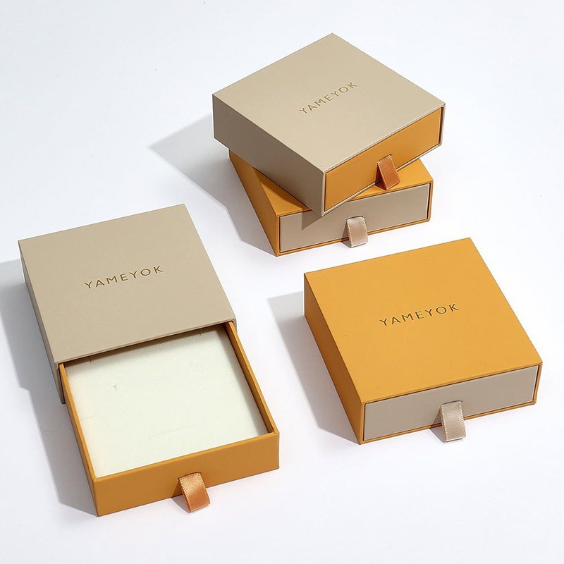 Custom Jewelry Packaging Box Gift Boxes Necklace Earring Bracelet Ring Jewelry Box – Paper Box and Gift Box price