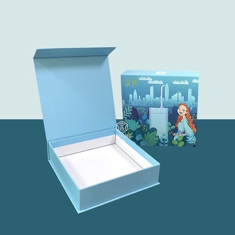 Custom Logo Premium Luxury Cardboard Box Book Shape Flip Color Box Cardboard Box Gift Box Packaging Magnet Packaging for Dental Cleaners – Book Shape Flip Color Box and Paper Gift Box price