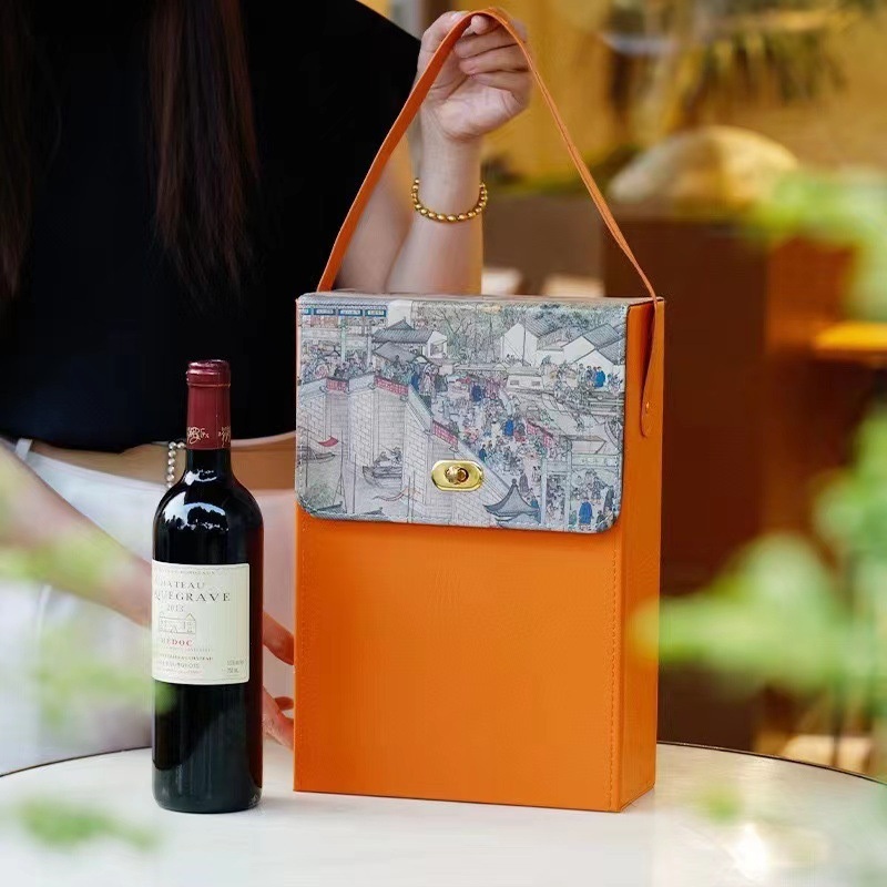 Custom Rigid Hard Cardboard Packaging Paper Wine Gift Box – Gift Box and Cosmetic Box price