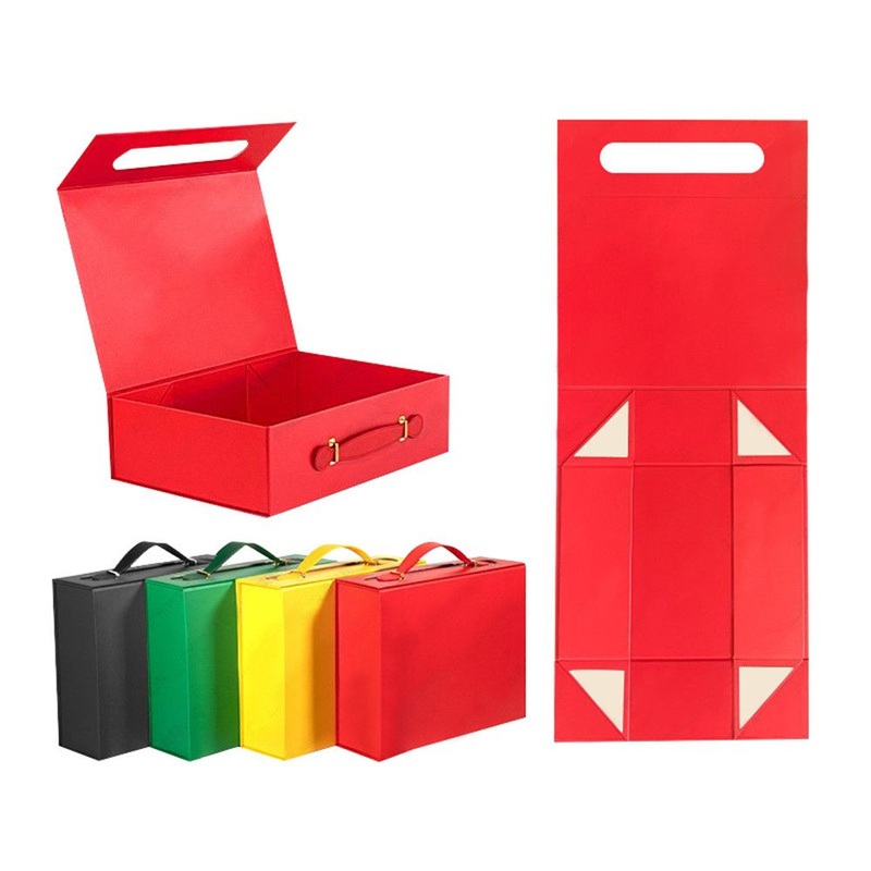 Customized Hand-Held Folding Box, One-Piece Flip-Top Magnetic Packaging Box – Gift Box and Folding Box price