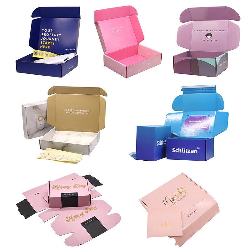 Factory Price Wholesale Cmyk Shoespackaging Corrugated Shipping Boxes Custom OEM Folded Packing Mailer Box Folding Printed Mailing Box – Shipping Boxes and Mailing Box price