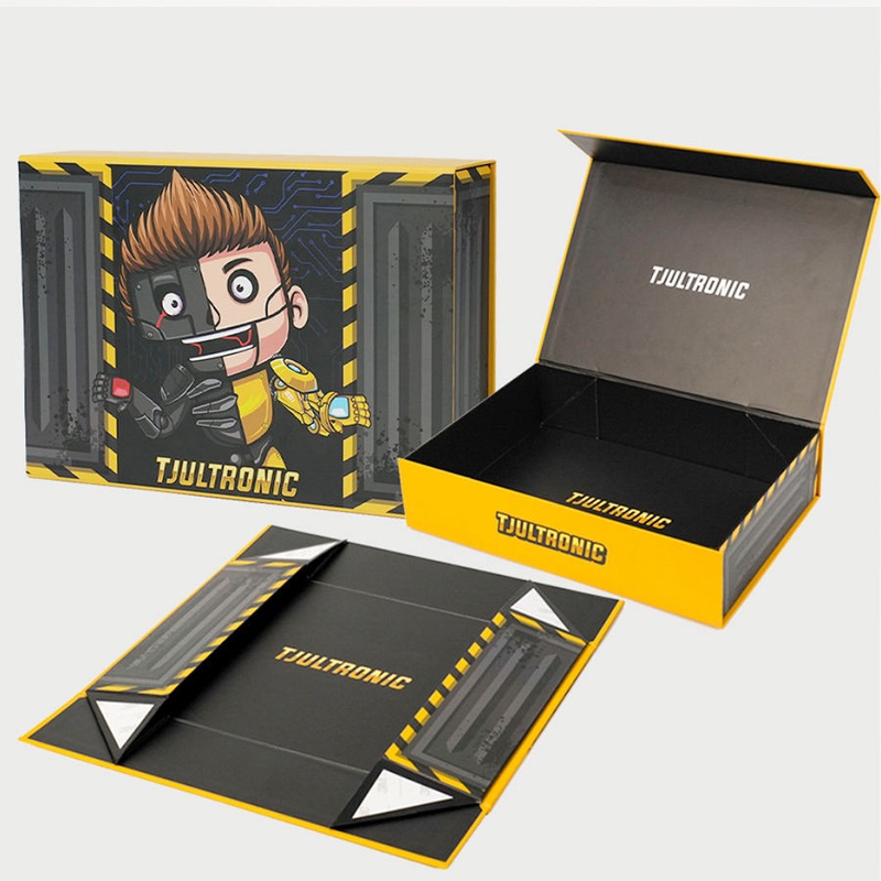 Factory Sale Gift Packaging Magnetic Folding Box with Handles and Insert – Gift Packaging and Magnetic Folding Box price