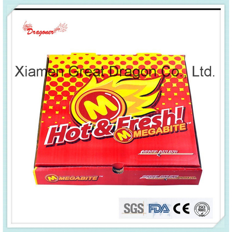 Lock-Corner Stability and Durability Pizza Boxes (PIZZA-004) – Food Packaging and Custom Box price