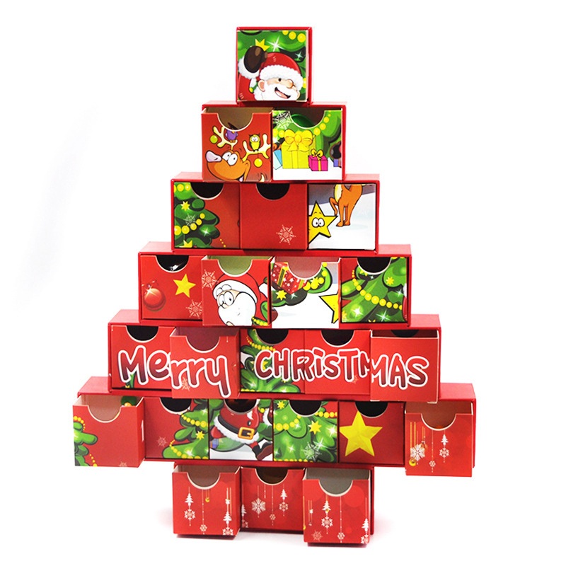 Custom Advent Calendar Gift Boxes Christmas Countdown Box Mistery Box Advent Calendar Boxes – Advent Calendar Box and Countdown Box price