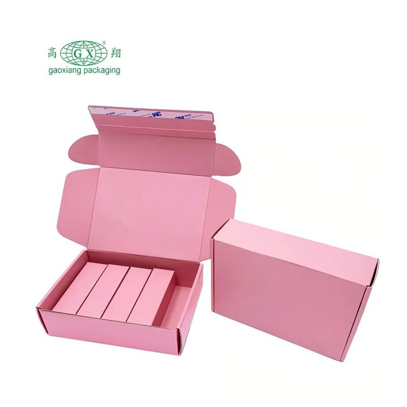 Custom Luxury Pink Cardboard Paper Box Cosmetics Packaging Personalized Gift Box – Cardboard Boxes and Packaging Box price