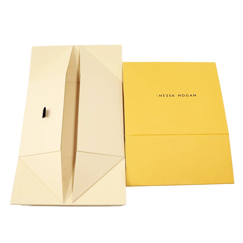 Custom Magnetic Paper Gift Box Yellow Paper Box Packaging – Box and Paper Gift Box price